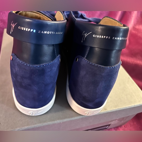 Giuseppe Zanotti High Top Wedge Hidden Hill Sneaker - Picture 10 of 12